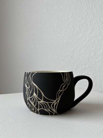 Handcarved Mug