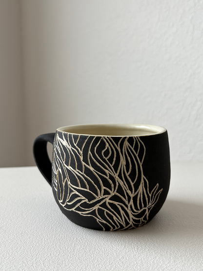 Handcarved Mug