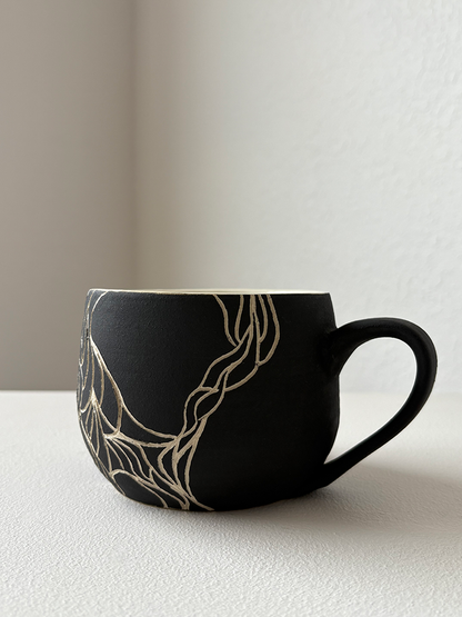 Handcarved Mug